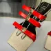 Versace shoes for Women's Versace Sandals Versace Gianni Ribbon Red/Blue/Brown/Black #A54182