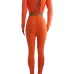 Reversible Skinny Tie Wrap T Shirt 2 Piece Pant Sets