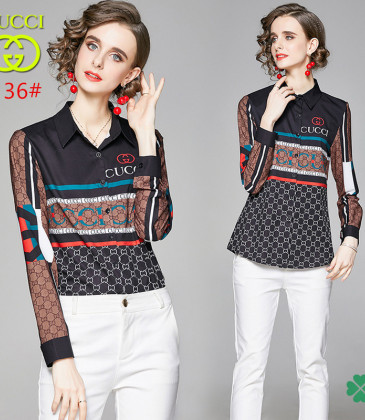 Gucci New printed shirt for women #99902985