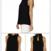 Summer style  chiffon shirt  sleeveless Fabric: Pearl chiffon double layer (8 Colors) S-3XL $9.9 #99904368