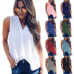 V-neck lotus leaf sleeve sleeve loose chiffon shirt shirt factory direct sales (9 colors) S-5XL-$9.9 #99904364