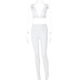 Hot goods 2021 summer hot selling women's wear new V-neck sports Yoga suit women's wholesale #999902416
