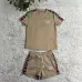 Sale Gucci Embossed Short Set with Contrast Side Panels #A47229