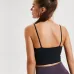 merillat halter sexy sports bra with chest pads gather and stereotype fitness camisole #999901195