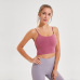 merillat halter sexy sports bra with chest pads gather and stereotype fitness camisole #999901195